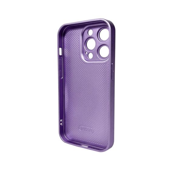 Чохол для смартфона AG Glass Matt Frame Color Logo for Apple iPhone 14 Pro Light Purple | Зображення 1