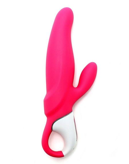 Вібратор-кролик Satisfyer Vibes Mr. Rabbit потужний, два мотори, литий силікон, 12 режимів для подвійної стимуляції | Зображення 2