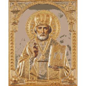 Алмазна мозаїка "Микола Чудотворець" OD3432, 40х50 см