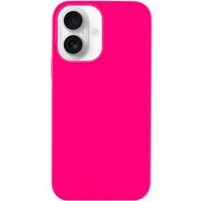 Чохол Silicone Case Full Protective (AA) NO LOGO для Apple iPhone 16 Plus (6.7") Рожевий / Barbie pink
