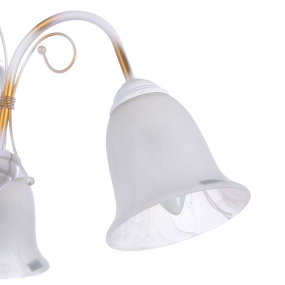 Люстра подвесная флористика E27 60W WH (BKL-470S/3) | Зображення 4