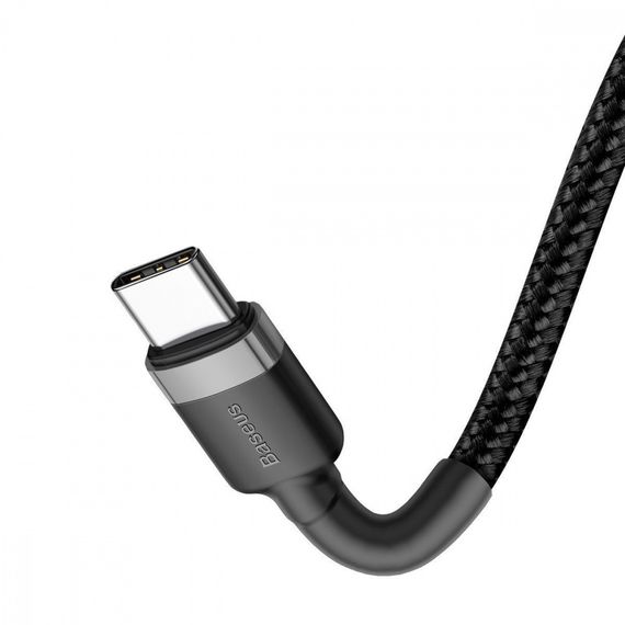 Кабель Baseus Cafule Type-C to Type-C PD 2.0 60W (2m) red | Зображення 5