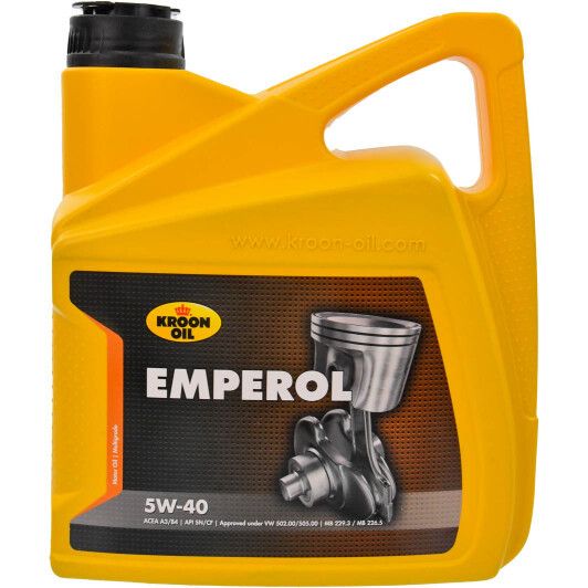Масло моторное KROON OIL EMPEROL синтетика 5W40 4л (33217)