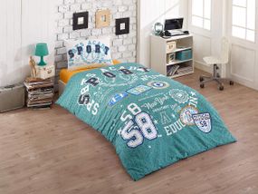 Комплект постільної білизни  Kristal Young 160×220 см Sporty Mint