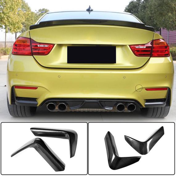 Накладка на задний бампер Flap (для F80, Карбон) для BMW 3 серия F-30/31/34 2012-2019 гг