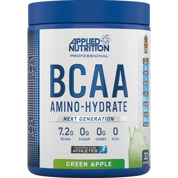 Аминокислота BCAA для спорта Applied Nutrition Bcaa Amino Hydrate 450 g /32 servings/ Green Apple