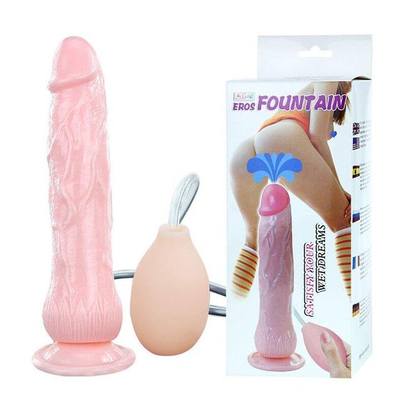 Фалоімітатор з функцією сім'явиверження "Eros Fountain" BW-008079P Sex Aura | Зображення 1