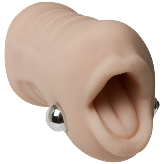 Вибромастурбатор ротик Doc Johnson Sasha Grey - Ultraskyn Vibrating Deep Throat Sucker sexstyle