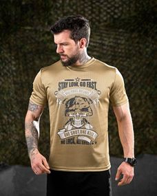 Тактическая футболка Oblivion Go fast Oblivion coyote ДЛ7051