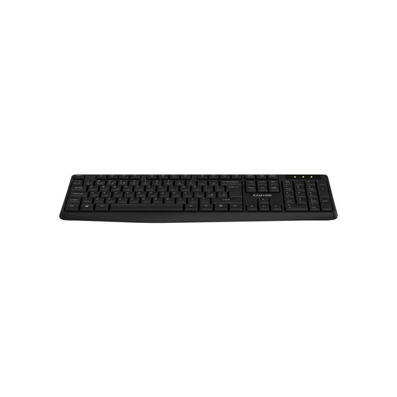 Клавіатура Canyon KB-W01 Water resistant Wireless UA Black (CNE-CKEYW01) | Зображення 2