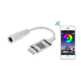 Контролер RGB PROlum™ Mini 6A, 3х2A, 5-24V Bluetooth, Білий, Без ПУ