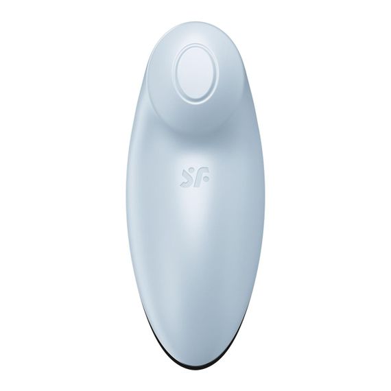 Вибростимулятор-пульсатор Satisfyer Tap & Climax 2 Blue, эффект постукивания пальцем Sex Aura | Зображення 2