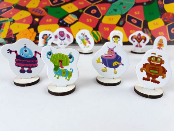 Настільна гра Всесвіт. Цукерково-космічна маршрутна гра 124210 укр. мовою | Зображення 1