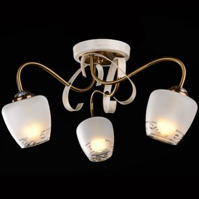 Люстра потолочная классическая E14 40W WH (LK-276C/3)