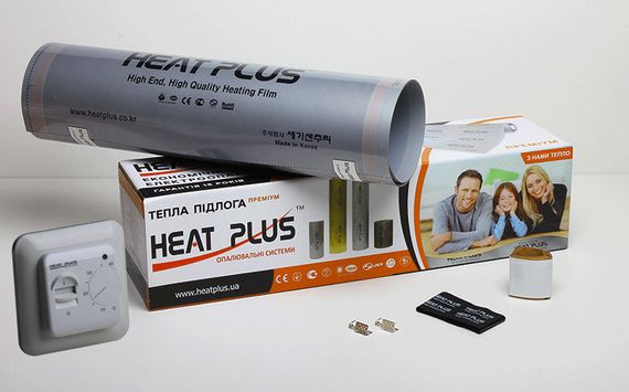 Комплект Теплої підлоги Heat Plus Premium 4м2 + Терморегулятор M5.16