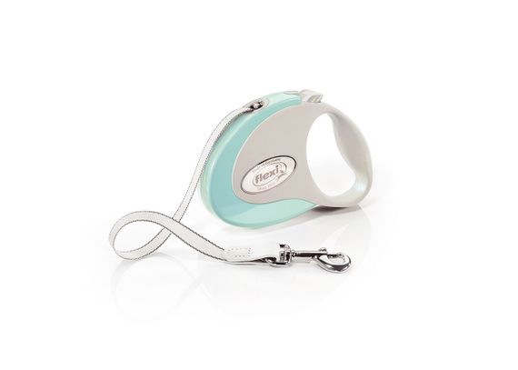 Рулетка для собак Flexi Style S, стрічка 3 метри, блакитний