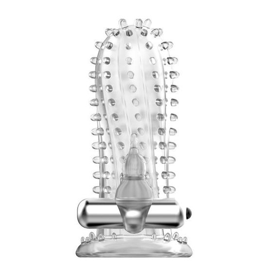 Насадка на пеніс з вібрацією  Baile Brave Man Vibrating sexstyle | Зображення 6