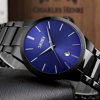 Годинник S2kmei 9140BKBU Black-Blue | Зображення 2