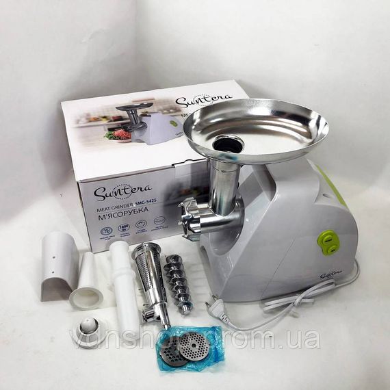 Мощная бытовая кухонная электромясорубка для дома, Электро мясорубка для томатов, Томатная мясорубка DC-66 | Зображення 6