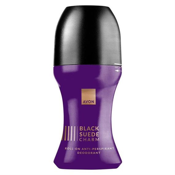 Дезодорант-антиперспірант з кульковим аплікатором Avon Black Suede Charm 50 мл