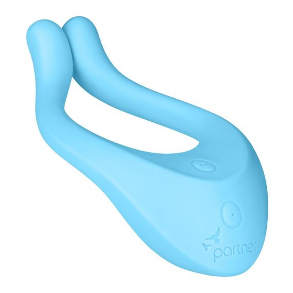 Вибратор для пар Satisfyer Endless Love Blue, 3 независимых мотора, многофункциональный | Зображення 5