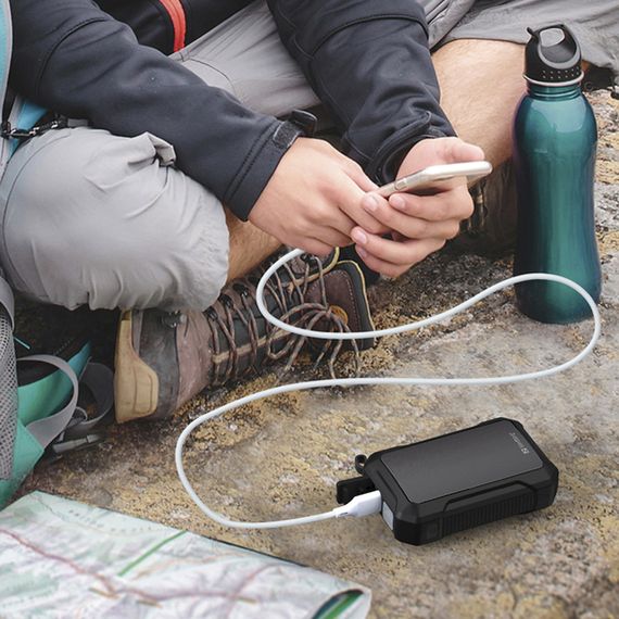 УМБ Sandberg Hand Warmer з обігрівачем рук 10000 mAh 2A, USB, Type-C in, LED ліхтар 1W | Зображення 3