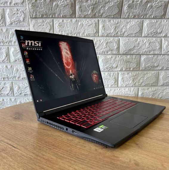Ноутбук MSI GF65 Thin 10UE 15,6 FHD IPS 144Hz i5 10500H 32Gb SSD512Gb NVMe RTX3060-6Gb  Б/В | Зображення 2