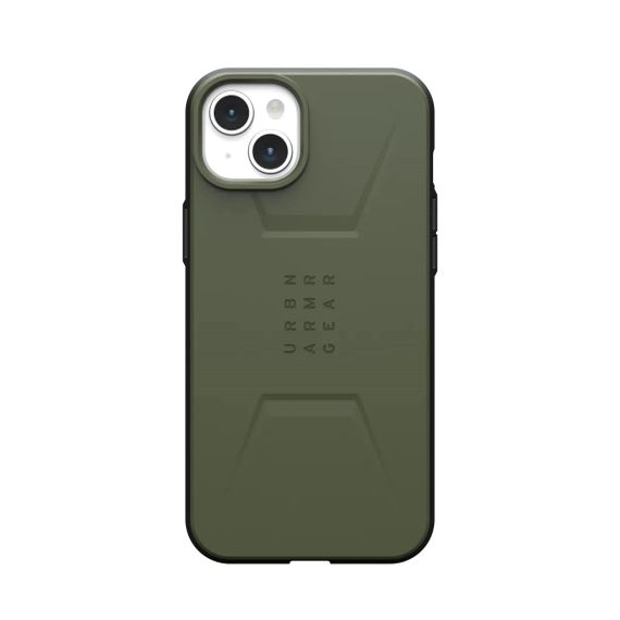 Чохол UAG для Apple iPhone 15 Plus Civilian Magsafe, Olive Drab (114306117272)
