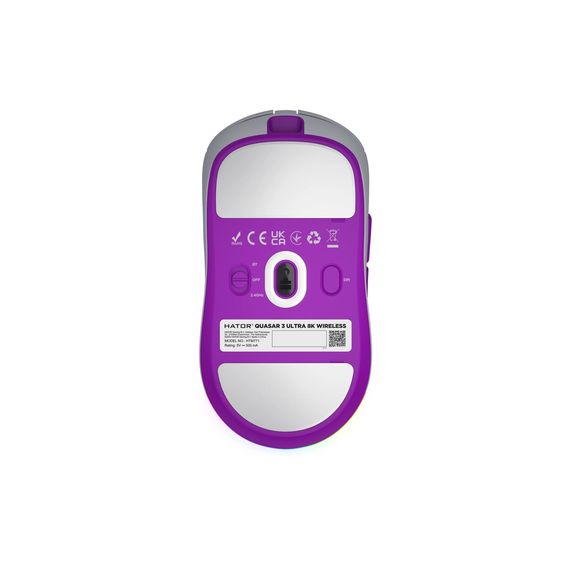 Мишка Hator Quasar 3 Ultra 8K Wireless White (HTM771) | Зображення 6