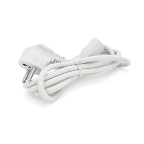 Кабель питания Ritar PC-186 CEE7/17-C13, 1.5m, 0.75mm, 3 pin (евро вилка), White, OEM, МЕДЬ!!!!