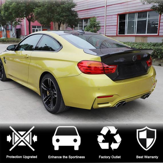 Крышка багажника (Карбон) для BMW 4 серия F-32 2012-2020 гг | Зображення 1