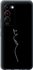 Чехол на Tecno Camon 18 Premier Силуэт1 "4590u-2652-17620"