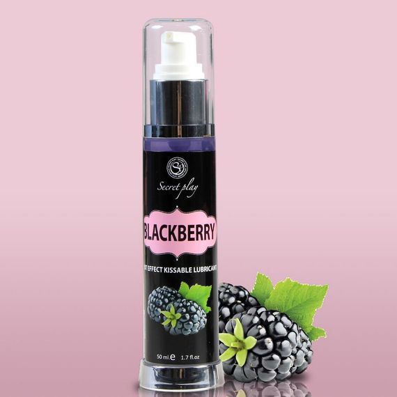 Лубрикант Blackberry Hot Effect Kissable, 50 мл | Зображення 2