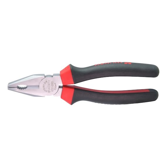 Плоскогубці, 200 mm, RED STRIPE