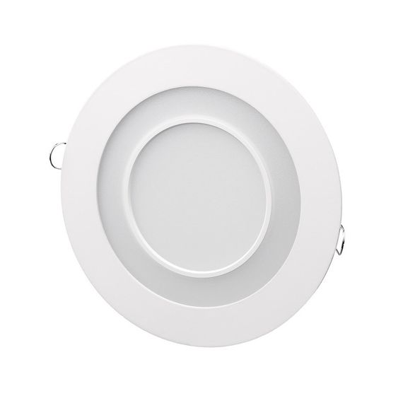 Світильник стельовий врізний світлодіодний LED-158/12W CW + 4W BL led