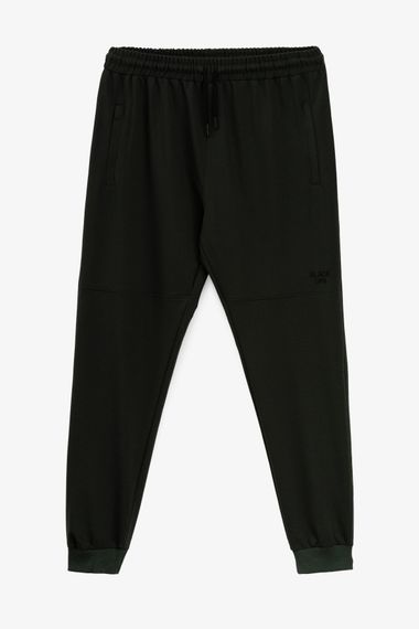 Спортивні штани однотонні чоловічі CLUB ju 6099 M Темно-зелений shop (2000990993953)