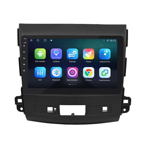 Штатная магнитола Lesko для Peugeot 4007 2007-2012 экран 9" 4/32Gb/ 4G/ Wi-Fi/ CarPlay Premium GPS Android | Зображення 2