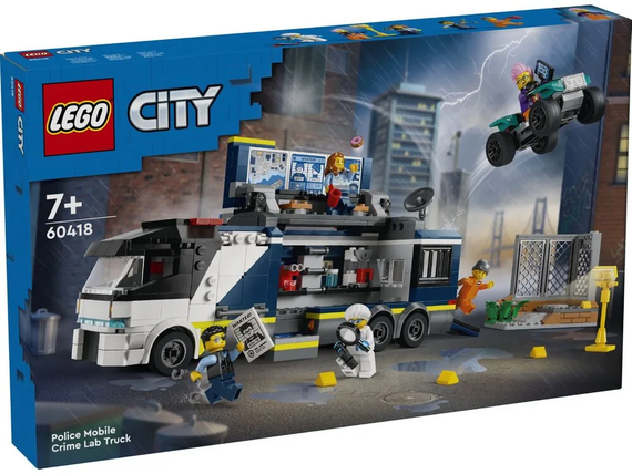 Конструктор LEGO City Передвижная полицейская криминалистическая лаборатория 60418 | Зображення 8