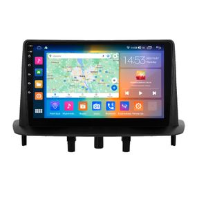 Штатна магнітола 9" Lesko для Renault Megane III Рестайлинг 2 2014-2016 4/64Gb CarPlay 4G Wi-Fi GPS Prime