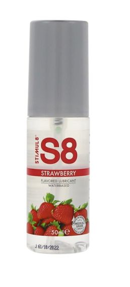 Лубрикант з ароматом полуниці S8 Flavored Lube 50ml Sex Aura