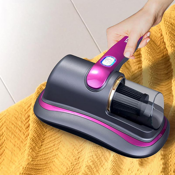 Акумуляторний пилосос з УФ лампою, Портативний ручний пилосос проти кліщів   знижка | Зображення 1