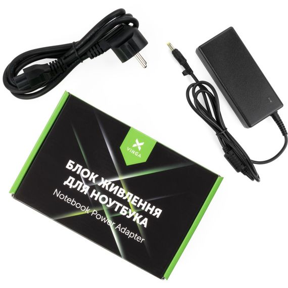 Блок живлення до ноутбуку Vinga HP 65W 18.5V 3.5А 4.8*1.7 (VPA-1835-HP4817-101) | Зображення 3