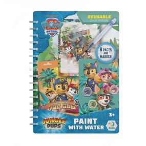 Водные раскраски "Джунгли. Щенячий патруль" 200630, 8 страниц