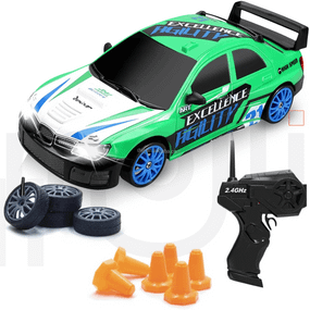 Дрифтовая Машинка Скоростная с Пультом Управления и LED Подсветкой на Аккумуляторе RC Race Subaru Impreza 4WD 18.5 см