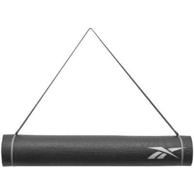 Коврик для йоги Reebok Double Sided 4mm Yoga Mat чорний RAYG-11030BK (885652015196) | Зображення 2