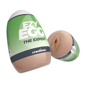 Мастурбатор-яйцо, вагина CRUSHIOUS EZY EGG THE Expert, реалистичный Sex Aura