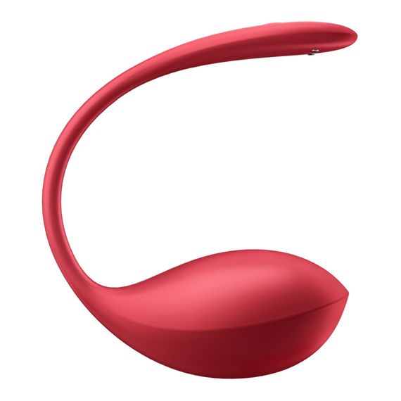 Віброяйце Satisfyer Shiny Petal, червоне | Зображення 5