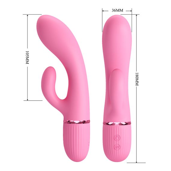 Вібратор - Pretty Love Marski Vibrator Pink Sex Aura | Зображення 7
