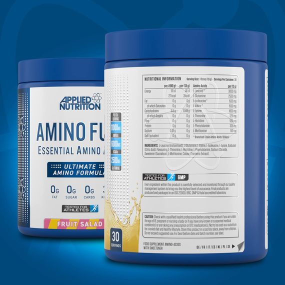 Амінокислотний комплекс Applied Nutrition AMINO FUEL EAA 390G (FRUIT SALAD) | Зображення 1