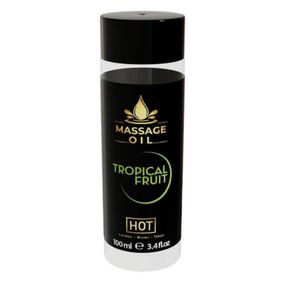 Массажное масло HOT Massage Oil Tropical Fruit с ароматом тропических фруктов, 100 мл sexstyle